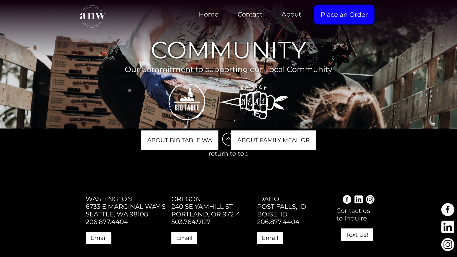 ANW community section