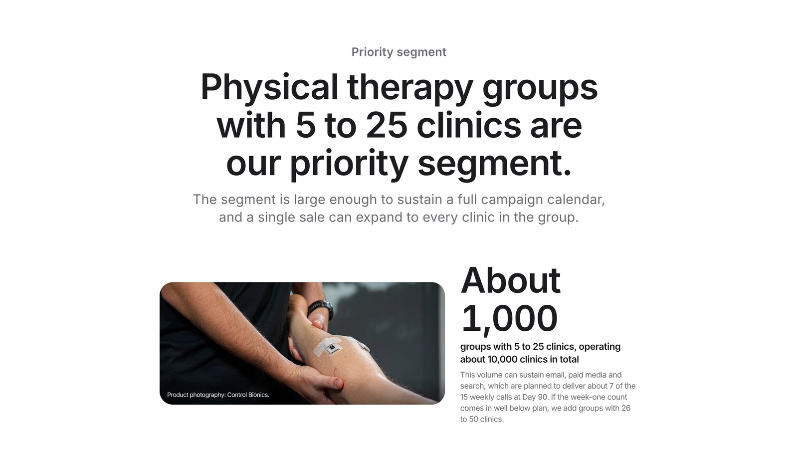 NeuroStrip priority segment