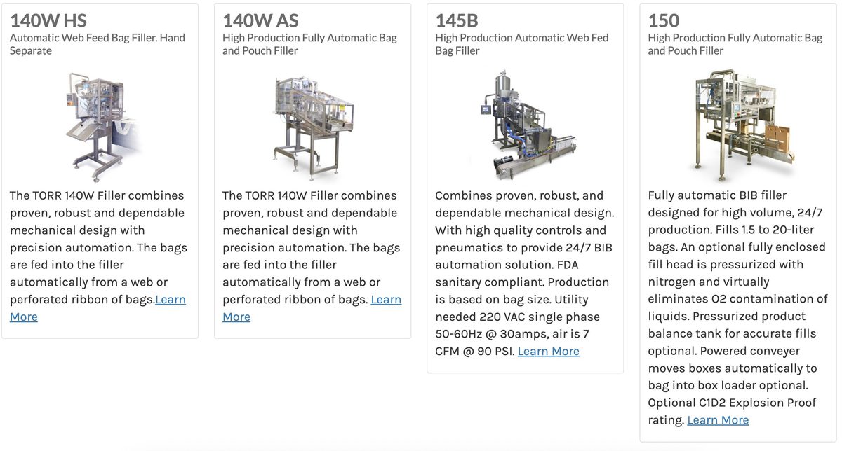 Torr product line