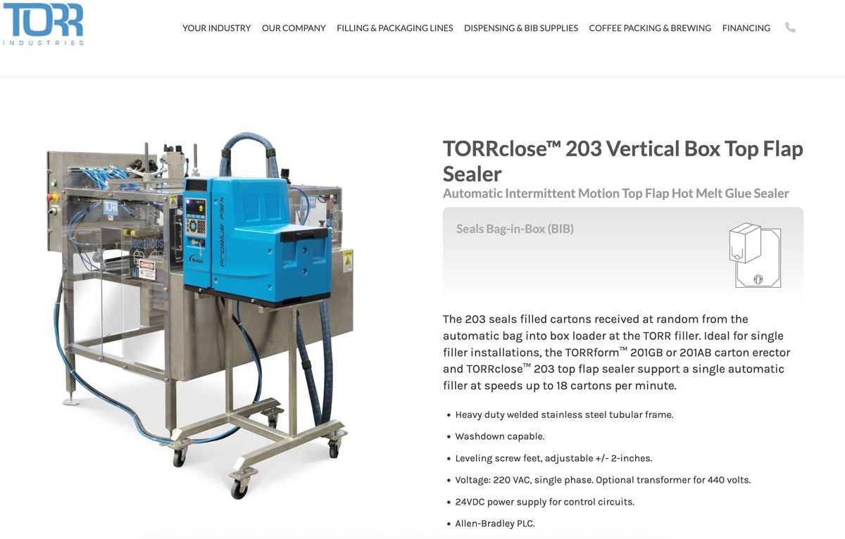 TORRclose 203 Sealer